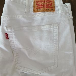 Levis 541 White Jeans W38xL32